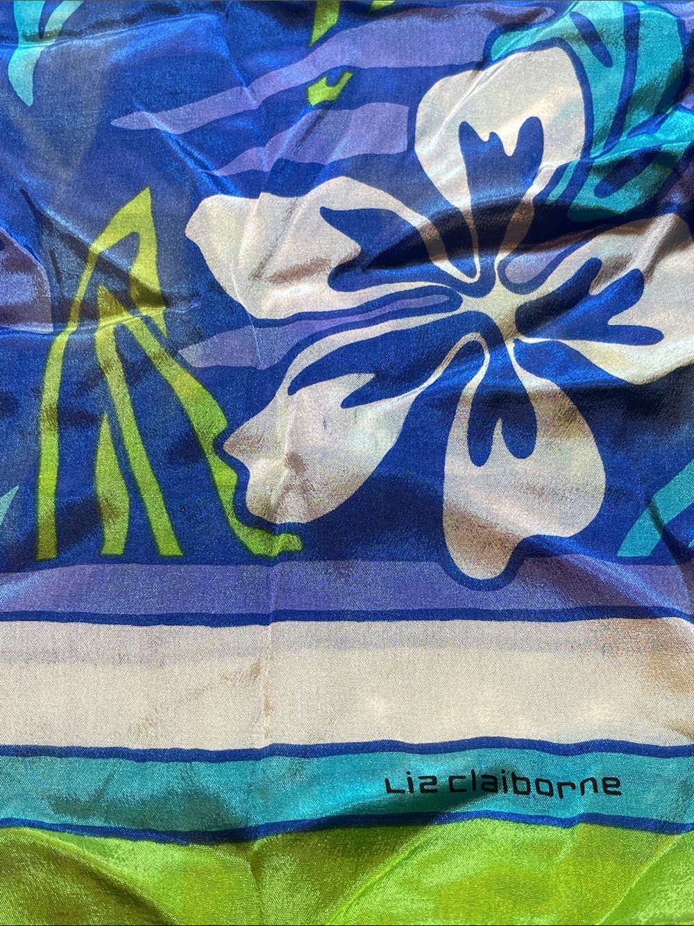 SILK SCARF L**
